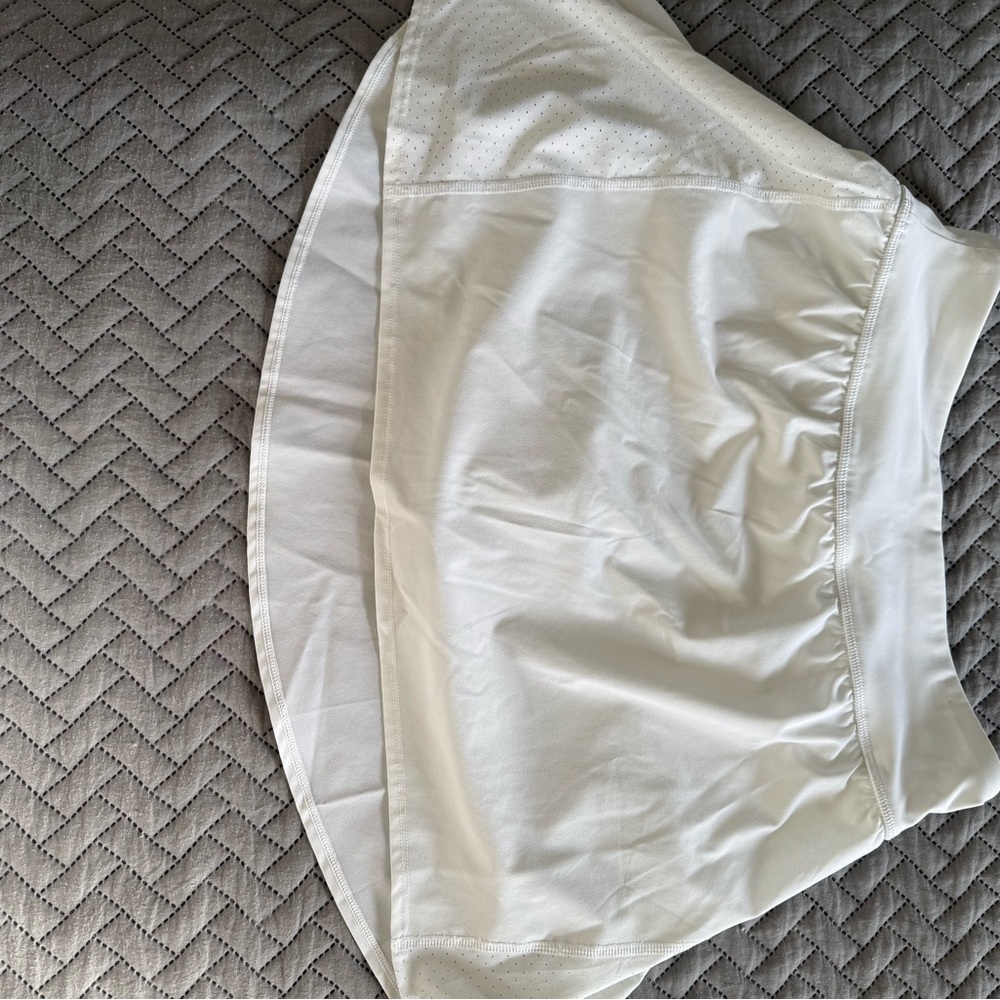 SPANX Get Moving 14” White Skort